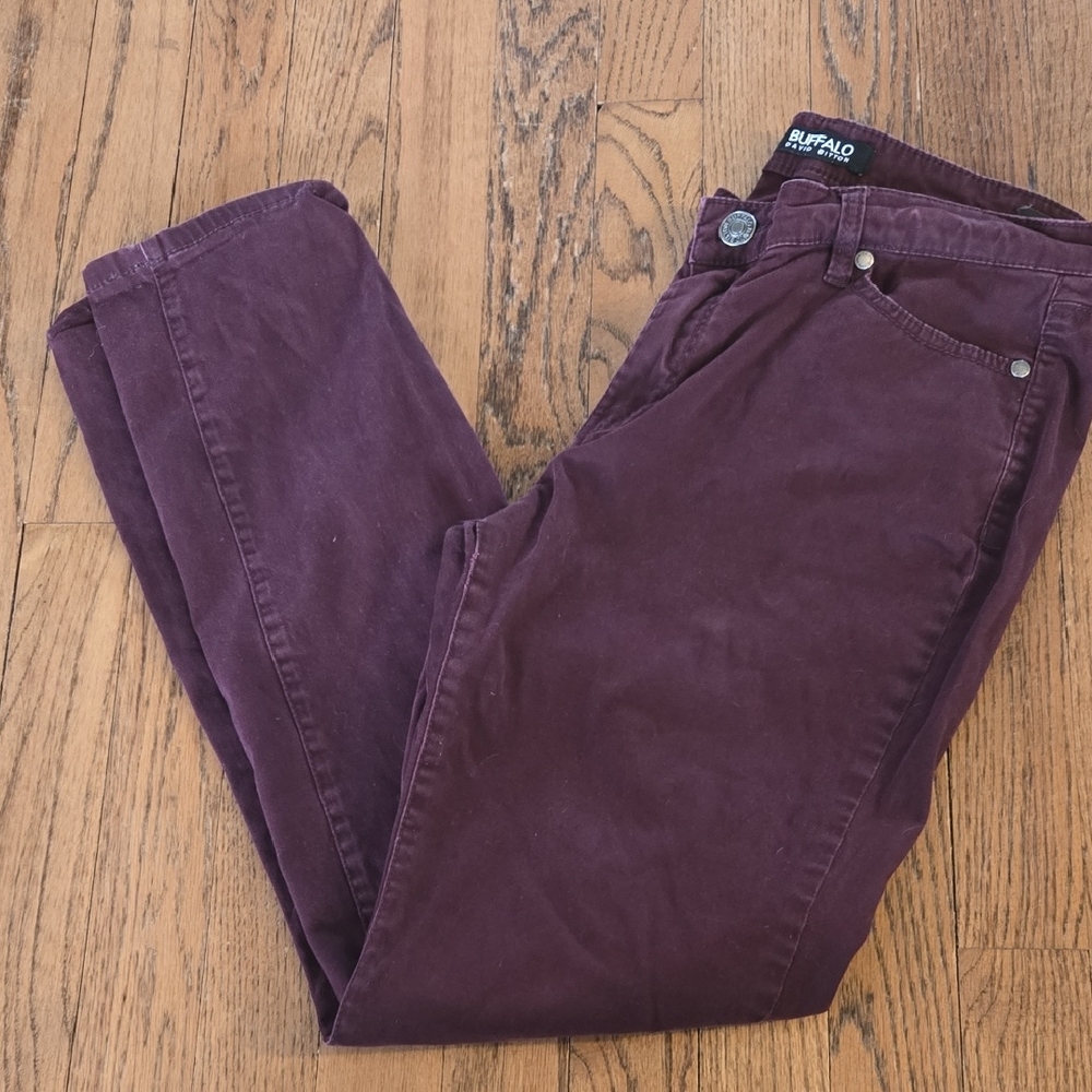 Buffalo David Bitton Rich Burgundy Pants